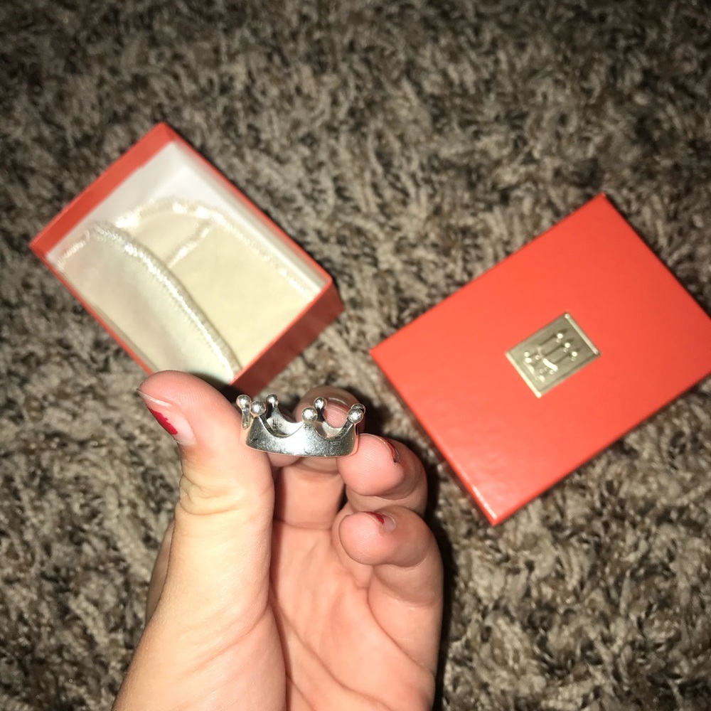James Avery crown ring